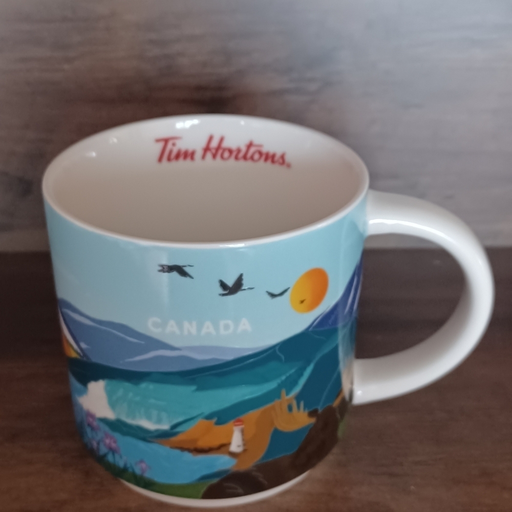 Tim Hortons 2025 Travel Collection Canada Coffee Tea Mug Cup - Picture 8 of 10